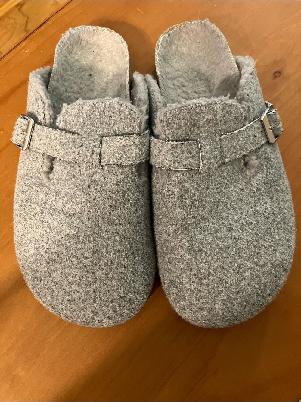 GAP Womens Cozy Clogs, Heather Gray, 7